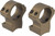 Talley Lightweight Alloy Scope Mount Combo Browning X-Bolt 1" High - Hell's Canyon Bronze