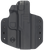 C&G Holsters 1696100 Covert  OWB Black Kydex Belt Loop Fits FN 509/T Right Hand