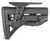 FAB Defense FXGLSHOCKPC GL-Shock PCP Buttstock for AR-15/ M16/ M4 Adjustable Cheek-Rest w/Built-In Dual Picatinny Rail Black Mil-Spec Polymer