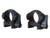 Weaver Grand Slam Leaver-Lok Top Mount Steel Scope Rings 1" Medium Matte