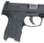Talon Grips 001R Adhesive Grip  Textured Black Rubber for Sig Compact P320, P250, M17, M18 with Medium Grip Module