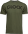Glock AP96158 Caliber Tee  Military Green Ringspun Cotton Short Sleeve Large