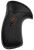 Pachmayr 03270 Compact Grip Checkered Black Rubber for S&W K/L Frame with Round Butt
