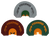 Foxpro CSBRDTKRCOMBO Beardtaker Combo Diaphragm Call Attracts Turkey Gray/Green/Red 3 Pack