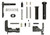AERO AR15 LOWER PARTS KIT MINUS FCG/TG/PG