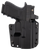 Galco CVS868RB Corvus  IWB/OWB Black Kydex Belt Loop Compatible w/Glock 17 Gen3-5/19 Gen3-5/23 Gen3-5 Belt Up to 1.75" Wide Right Hand