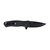 CRKT Dextro Folding Knife 3-1/5" Drop Point Blade Black Black