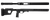Magpul MAG997-BLK Pro 700 Stock Fixed w/Aluminum Bedding Black Synthetic for Remington 700 SA
