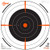 12-PK 12"X12"ALLEN EZ AIM BULLSEYE TARGET 