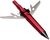 Allen 14676 Therm-X Expandable Broadhead Red/Black 3 Pack
