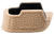 Hogue 18033 OverMolded Extension Base Pad Cobblestone Fits Sig Sauer P365 12rd FDE Rubber