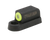 Night Fision CZU075001YGXX Tritium Front Sight for CZ-USA  Green Tritium Yellow Outline Front Sight CZ P-07/P-09/P-10