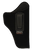 Uncle Mike's 76101 Inside The Pants Holster IWB Size 10 Black Suede Like Belt Clip Fits 22-25 Cal Small Autos Right Hand