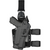 Model 6355RDS ALS Tactical Holster with Quick-Release Leg Strap for Glock 17 MOS w/ SureFire XVL2