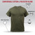 Rothco Solid Color T-Shirt with Cotton / Polyester Blend