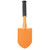 Rothco Orange Mini Pick & Shovel with Cover