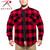 Rothco Buffalo Plaid Quilted Lined Jacket - Red