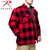 Rothco Buffalo Plaid Quilted Lined Jacket - Red