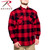 Rothco Buffalo Plaid Quilted Lined Jacket - Red