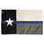 Thin Blue Line Flag with Grommets, 3 x 5 Ft