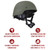 Rothco ABS Mich-2000 Replica Tactical Helmet