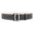2-1/4"" Plain Leather Sam Brown 4 Row Stitch Duty Belt with Nickel Buckle