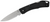 LST Ultra Lockback Folding Knife 2.7"" Stonewashed Drop Point Blade, Black GFN Handles