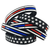 Thin Blue Line American Flag Bracelet