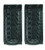 AirTek Deluxe Belt Keepers 1 1/8'' - Fits 2.25'' Belt