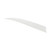 Trueflight Shield Cut Feathers White 4 in. RW 100 pk.