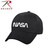 Rothco NASA Worm Logo Low Profile Cap - Black Rothco NASA Worm Logo Low Profile Cap - Black