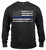 Rothco Long Sleeve Thin Blue Line T-Shirt