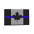 Thin Green Line Stickers, 2.5 x 4.5 inches