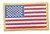 Rothco Iron On / Sew On Embroidered US Flag Patch 