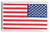 Rothco Iron On / Sew On Embroidered US Flag Patch 