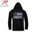 Rothco Thin Blue Line Concealed Carry Zippered Hoodie - Black
