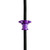 Bowmar Recurve Nose Button Purple 2 pc. Small/Large