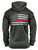 Rothco Concealed Carry Thin Red Line Hoodie