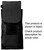 Blackhawk! Belt Mounted M4 Single Mag Pouch Black
