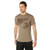Rothco USMC Eagle, Globe, & Anchor Moisture Wicking T-Shirt - AR 670-1 Coyote Brown