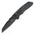Deka Manual Folder Wharncliffe Blade - Black Cerakote