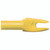 Easton 6mm H Nocks Yellow 12 pk.