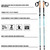 Alpha Aluminum Trekking Poles 1Pr Glacier Melt