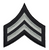 Corporal LAPD Chevron P3 3 1/8'' Wide - Pair