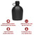 Genuine G.I. 3 Piece 1 Quart Plastic Canteen