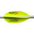 Flex Fletch Quad X Vanes Flo Yellow 50 pk.