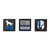 Thin Blue 1X1 Patch