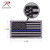 Rothco Thin Blue Line Police U.S. Flag Patch - Hook Back