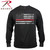 Rothco Thin Red Line Long Sleeve T-shirt