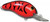 BANDIT MR 1/4 2" RED CRAWFISH
